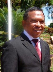 Pour le DG d’Air Madagascar, Hugues Ratsiferana, aider le cyclisme est un devoir. 