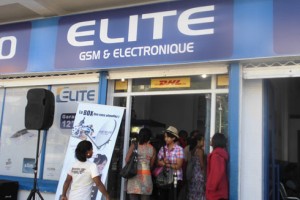 La boutique Elite de Behoririka comporte des produits de la haute technologie de tout genre.