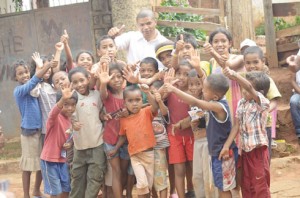 Pour le candidat de « Raiso ny Dimy », les enfants seront rois en tant qu’héritiers des changements. 