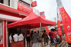 Un Shop Express Airtel flambant neuf.