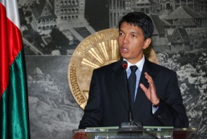 Andry Rajoelina a effectué son dernier discours en tant que président de la Transition.