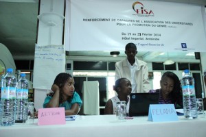 Les participants lors de cet atelier sur le Genre à Antsirabe.