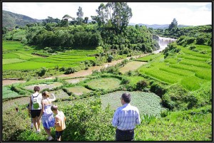 Les participants pourrront à admirer le beau paysage d’Antsirabe.