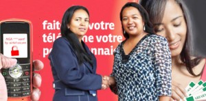 Partenariat gagnant entre APEM PAIQ représente son DG,  Mme Rihatiana et Airtel Money représente son Corporate Manager Mme Zoé Rajhonson.