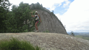 La championne Ali Zo ne désarme jamais quand il s agit de Trail !