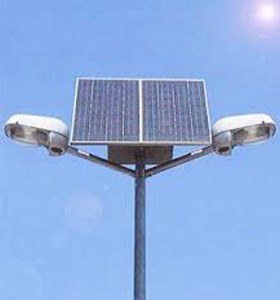 Le solaire est une solution d’éclairage public efficace.