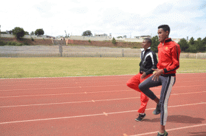 Une des dernières images d’Alarobia avant l’éviction des athlètes par le ministre des Sports.