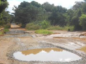 A 5km d’Ankarafantsika, cette partie de la RN4 risque de causer du souci aux automobilistes, en l’absence de réhabilitation.