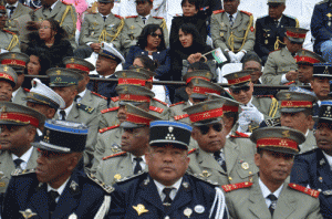 Présence massive d’Officiers lors du défilé militaire du 26 juin.