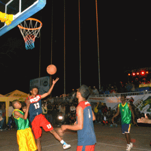 Le basket-ball 3x3 est avant tout un spectacle. 