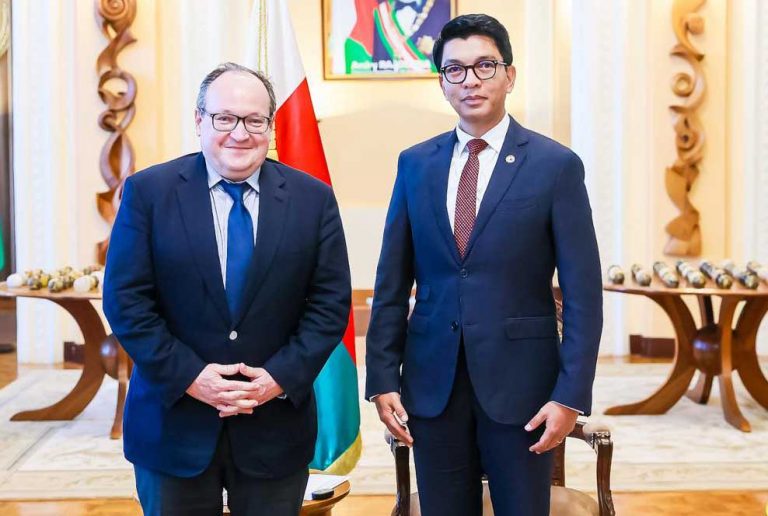 Andry Rajoelina : Rencontre avec la délégation de la Banque européenne d’investissement 