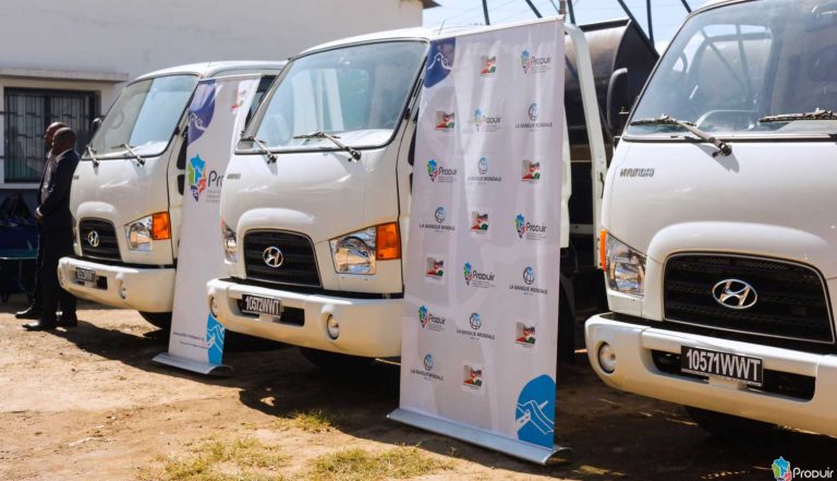 Projet PRODUIR : Des matériels pour les zones d’intervention du projet