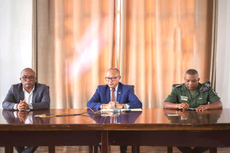 PDS Richard Ramanambitana : Rencontre avec la police nationale et municipale, hier