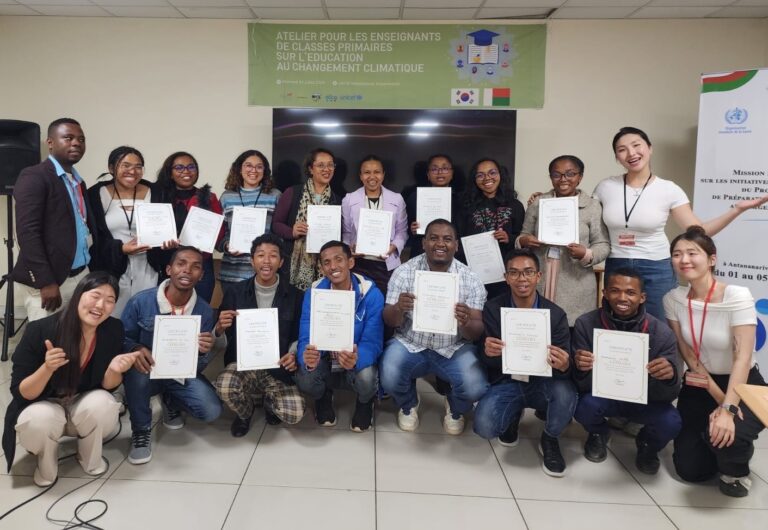 Education au changement climatique : Intervention auprès des enfants 