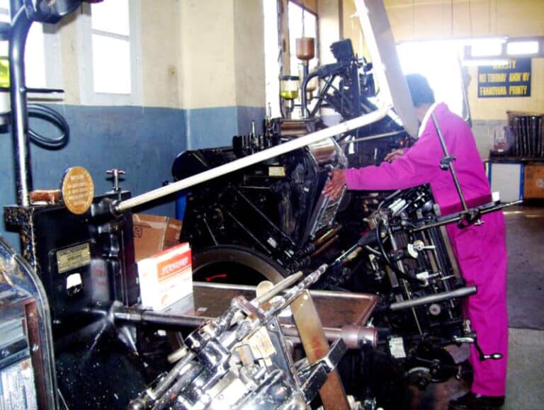 Métiers de l&rsquo;imprimerie : Formation gratuite au CFP Ampasapito