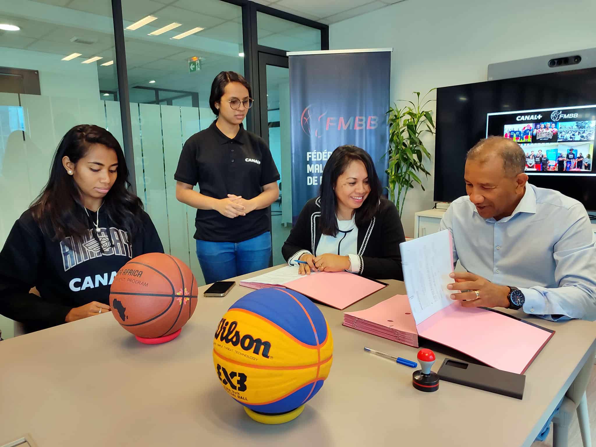 Fédération de basketball Renouvèlement du contrat avec Canal+