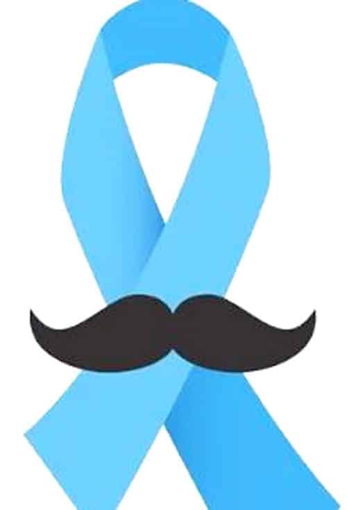 Growing a mustache during Prostate Cancer Awareness Month