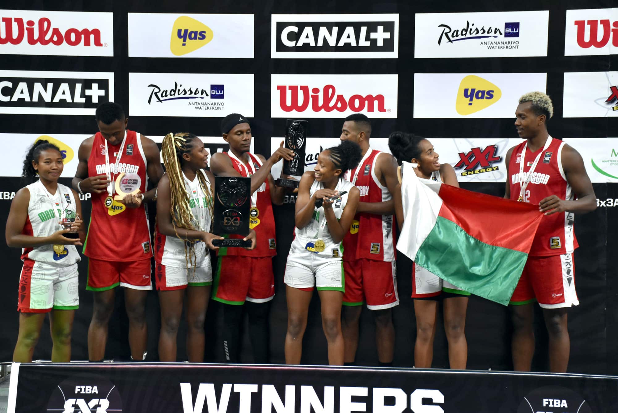 Basketball – Africa Cup 3X3: The Ankoays, men and women, on top of Africa