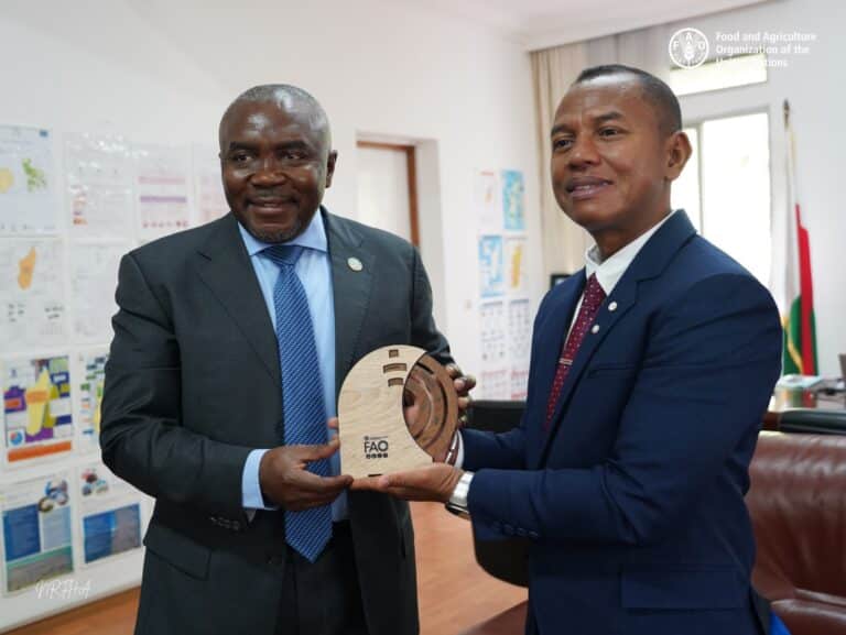 Délégation de la FAO : Renforcement de la coopération pour un développement durable