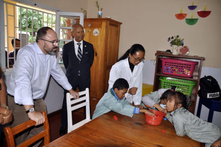 Vie associative : Visite d’Arnaud Guillois chez les Orchidées Blanches
