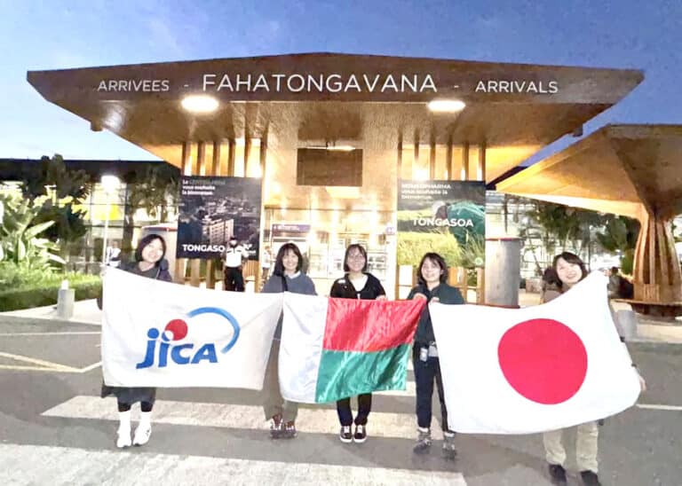 Volontariat japonais : Cinq nouvelles arrivantes