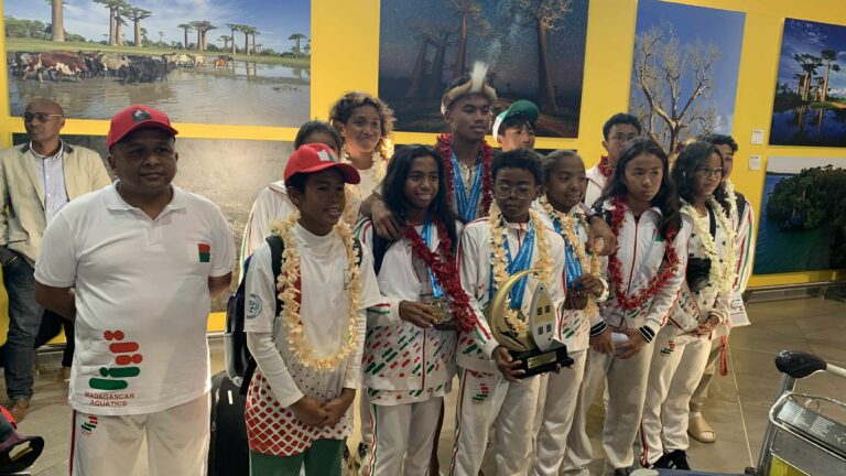 Natation – Championnat d’Afrique Zone IV : 28 médailles et troisième place pour Madagascar