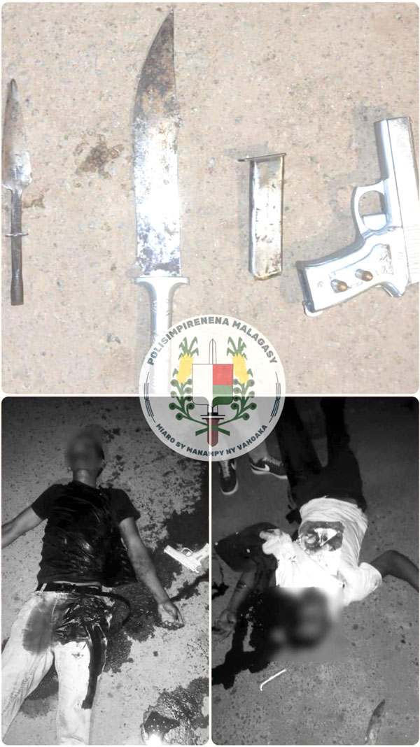 Ambatomaro : Deux bandits récidivistes abattus par la police