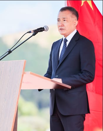 S.E.M. JI Ping, Ambassadeur de la République populaire de Chine en République de Madagascar