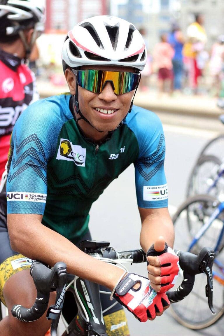 Cyclisme – Championnat d’Afrique : Houlder Mohamed victime d’une chute