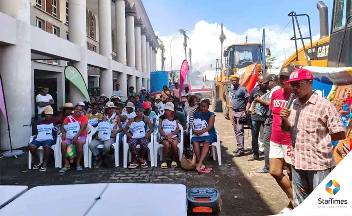 Startimes Madagascar :  Aide aux sinistrés de Gezani
