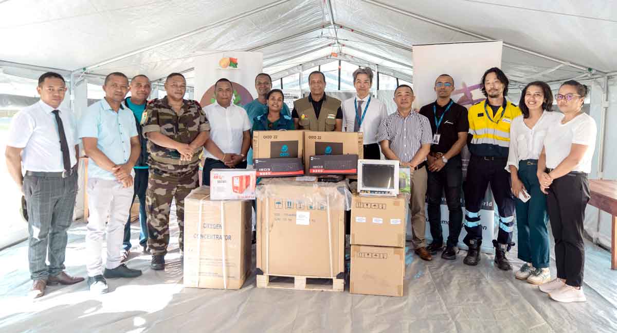 Toamasina : Don de matériels médicaux aux CHU Morafeno et Analakininina