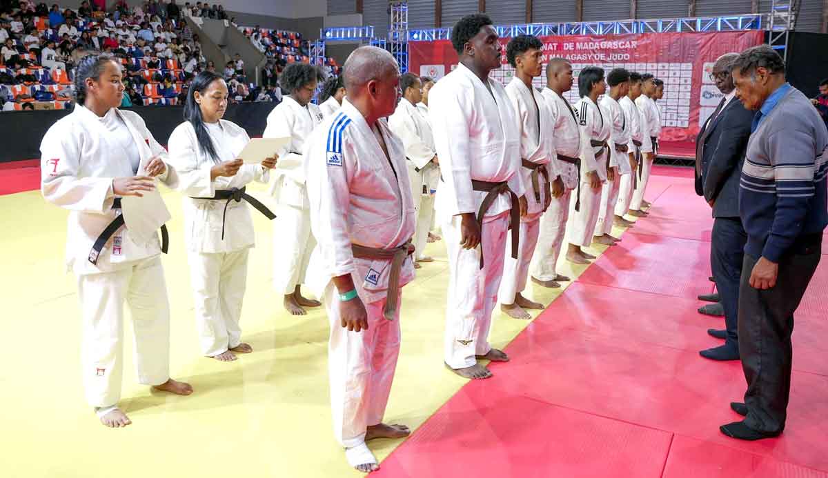 Judo : 26 judokas promus aux grades Sho Dan et Ni Dan à Ankorondrano