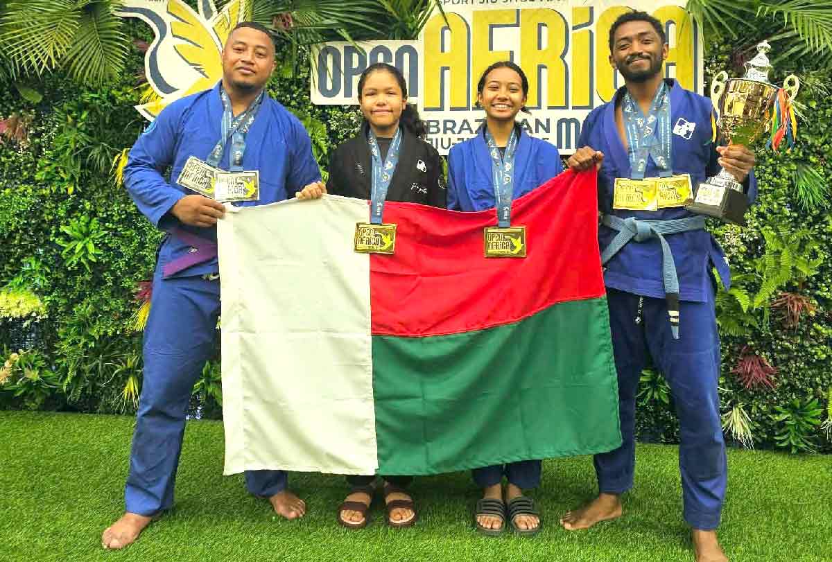 Jiu-jitsu – Open d’Afrique : Six or et quatre argent pour Madagascar