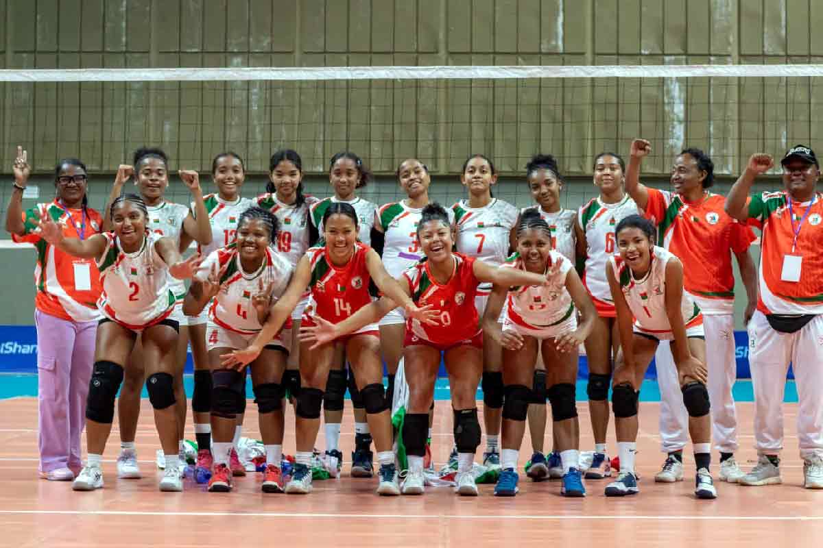 Volley – Coupe des Nations U18 : Madagascar sacré champion féminin de la Zone 7