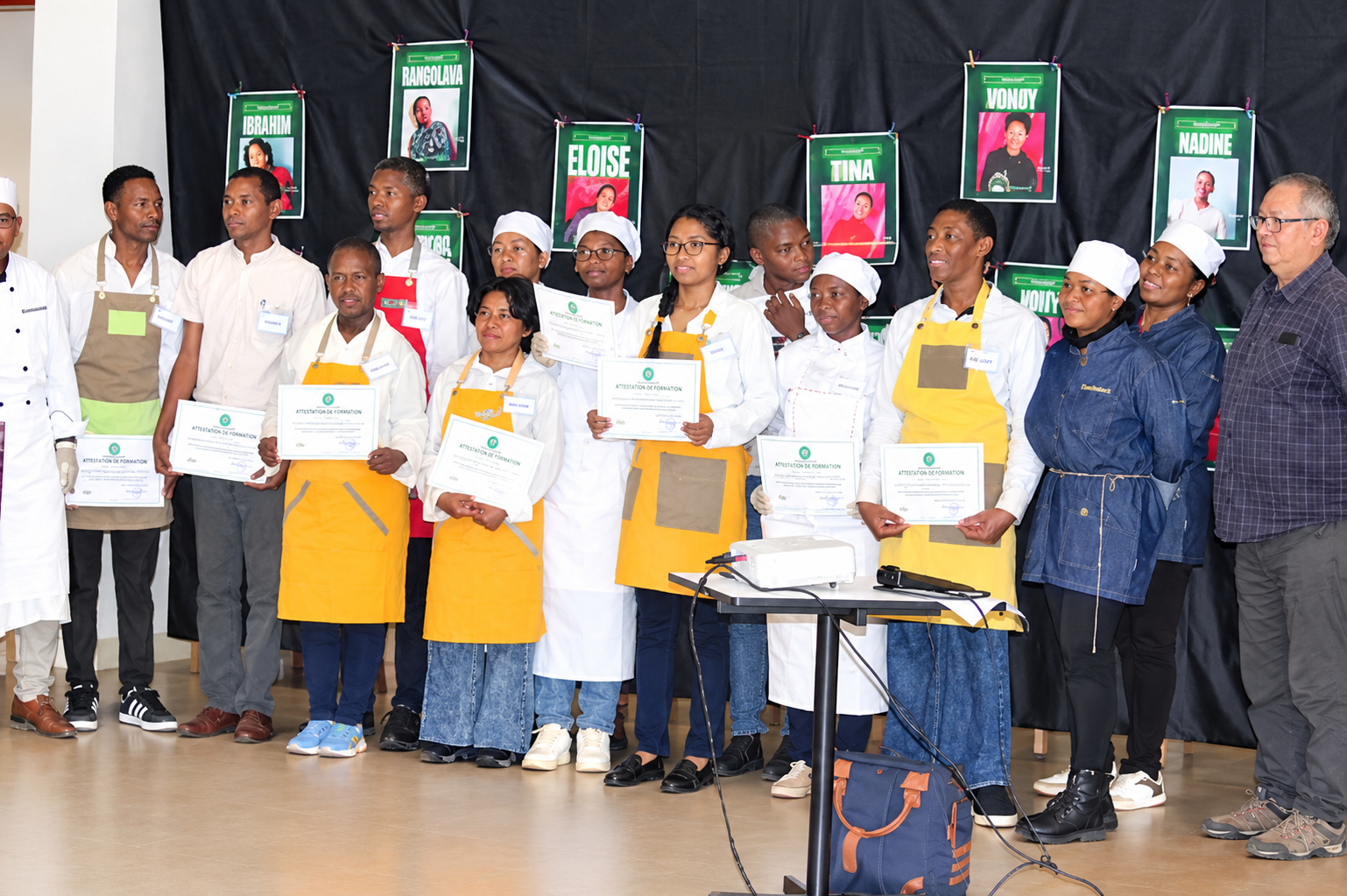 Association Fanarenana : 13 jeunes en situation de handicap formés en cuisine